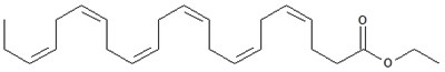 Image Of Formula Of Dha Ethyl Ester (Chemical Structure 2)